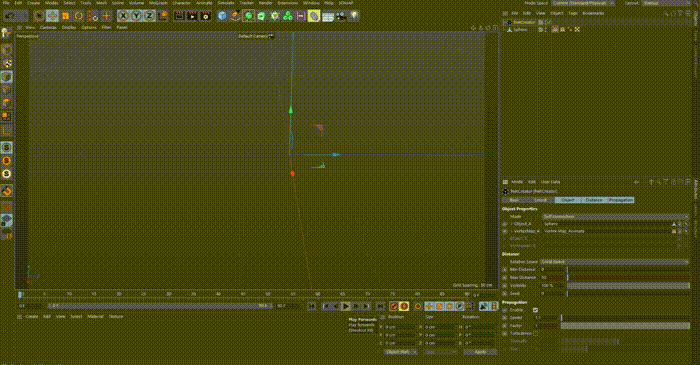 Dynamic propagation process with Factor = 1